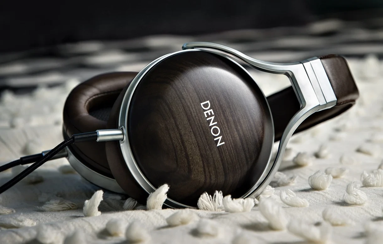 Auditorium Denon AH-D5200 Over-Ear-Kopfhörer Zebraholz 293058 - 8