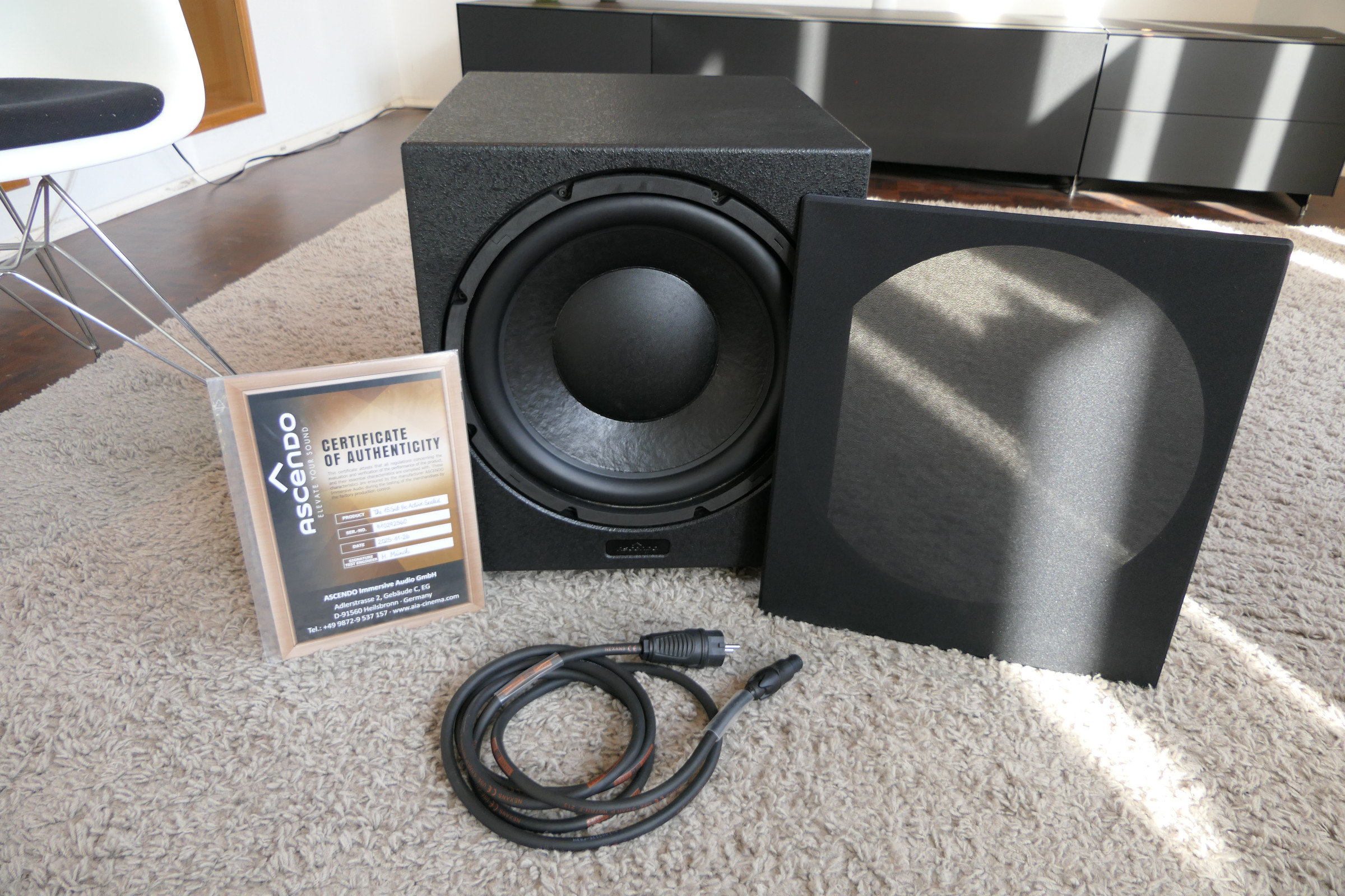 Auditorium Ascendo SMS G15 vollaktiver Sub mit DSP 215346 - 1