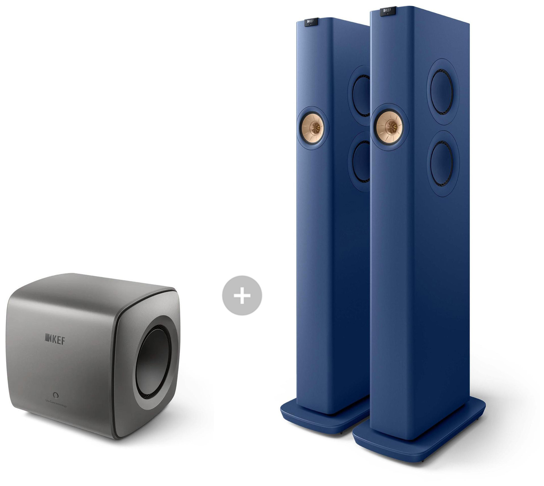 Auditorium KEF LS60 Wireless + KC62 Lautsprecher/Subwoofer-Kombi 206794 - 1