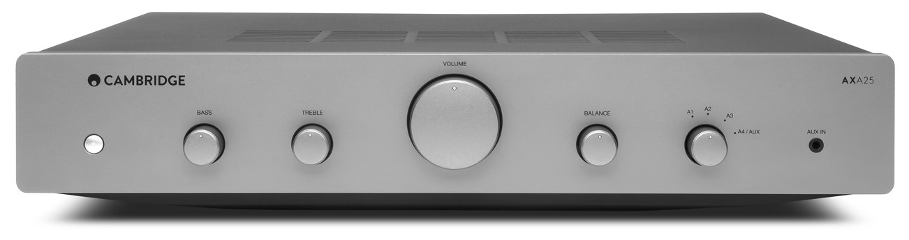 Auditorium Cambridge Audio AXA25 Entry Level 25 Watt Verstärker Luna Grey 286356 - 1
