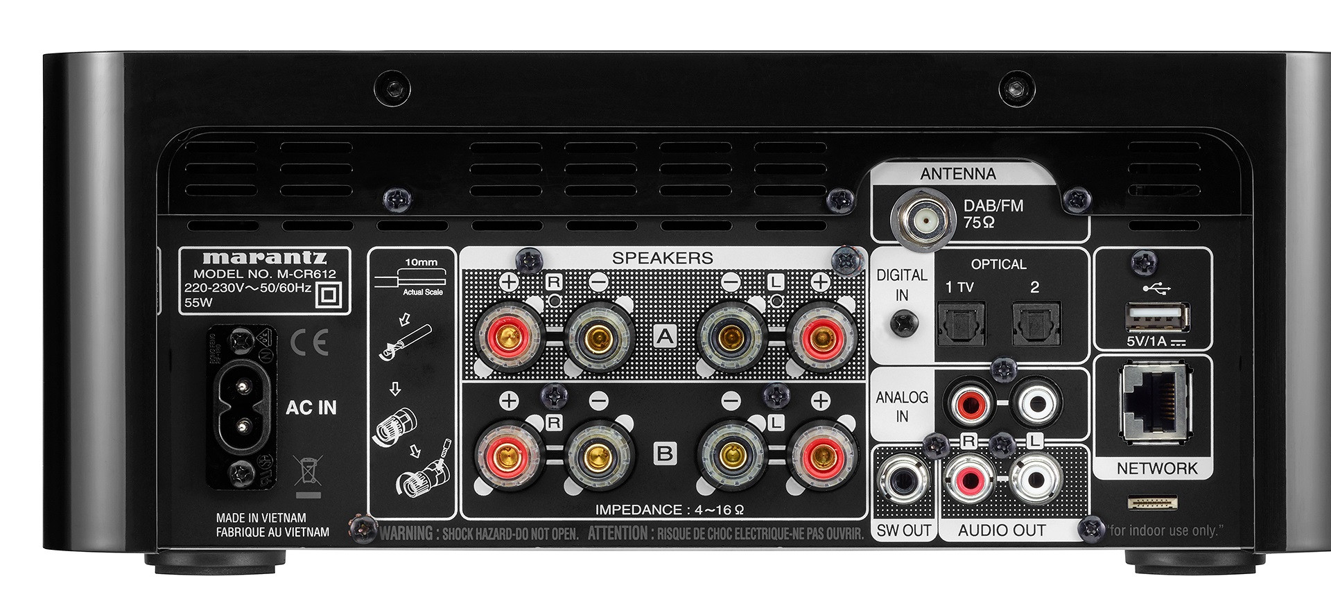 Auditorium Marantz M-CR612 Melody X Netzwerk CD-Receiver 285447 - 9