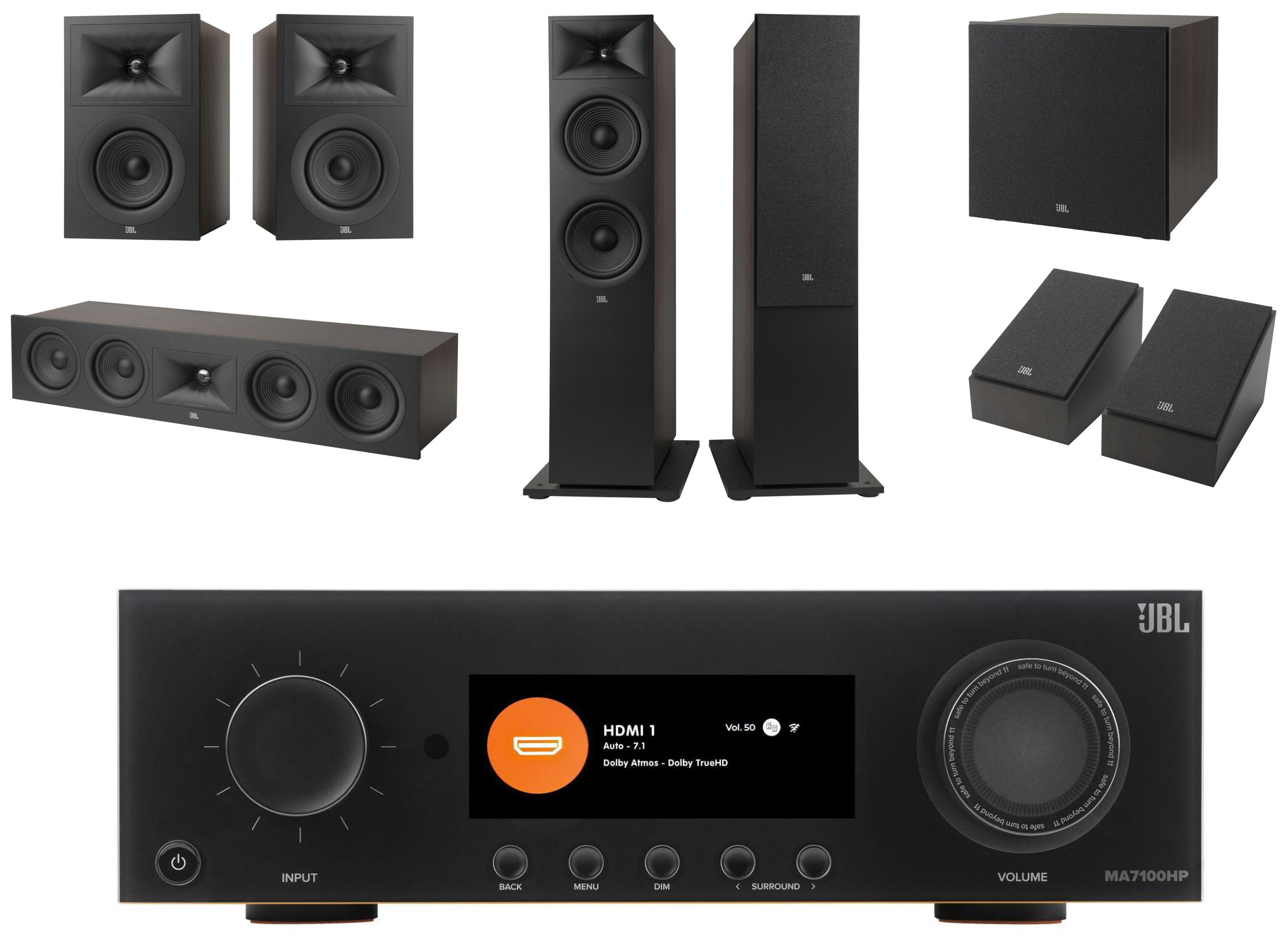 Auditorium JBL Cinema Power Pack mit MA7100HP mit Dolby Atmos 207020 - 1