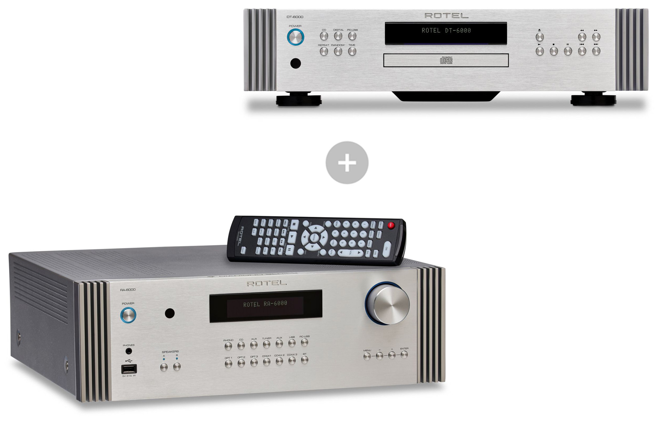 Auditorium Rotel RA 6000 + DT 6000 Stereo Paket 295802 - 1