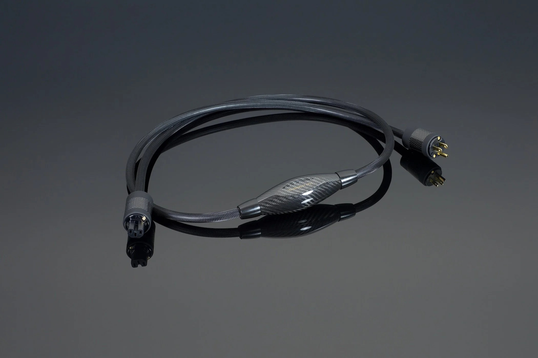 Auditorium Transparent Cable Opus Power Cord Source C15-Stecker 2m 286959 - 1