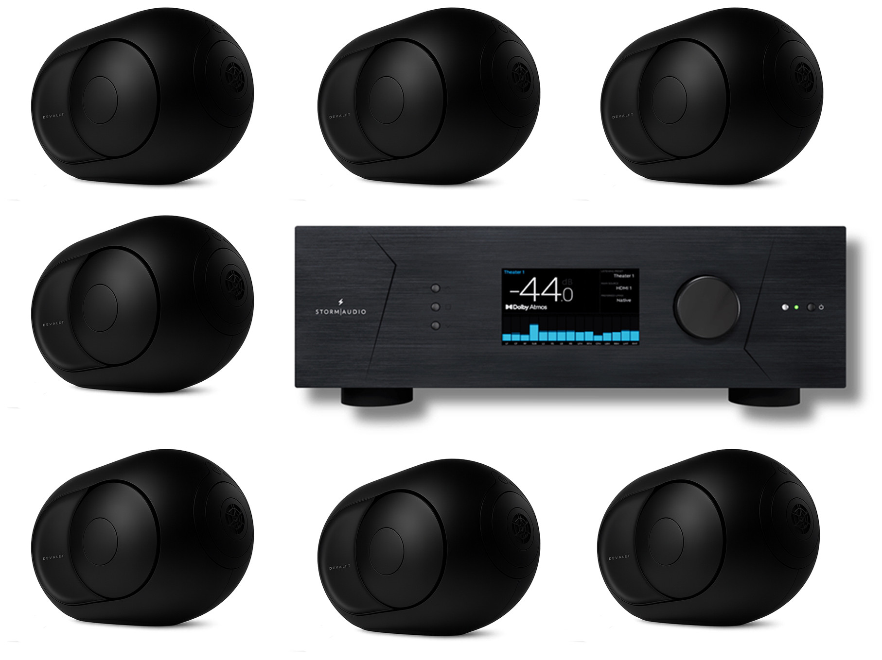 Auditorium Devialet Phantom Theater 7 mit Storm Audio ISP EVO 209656 - 2