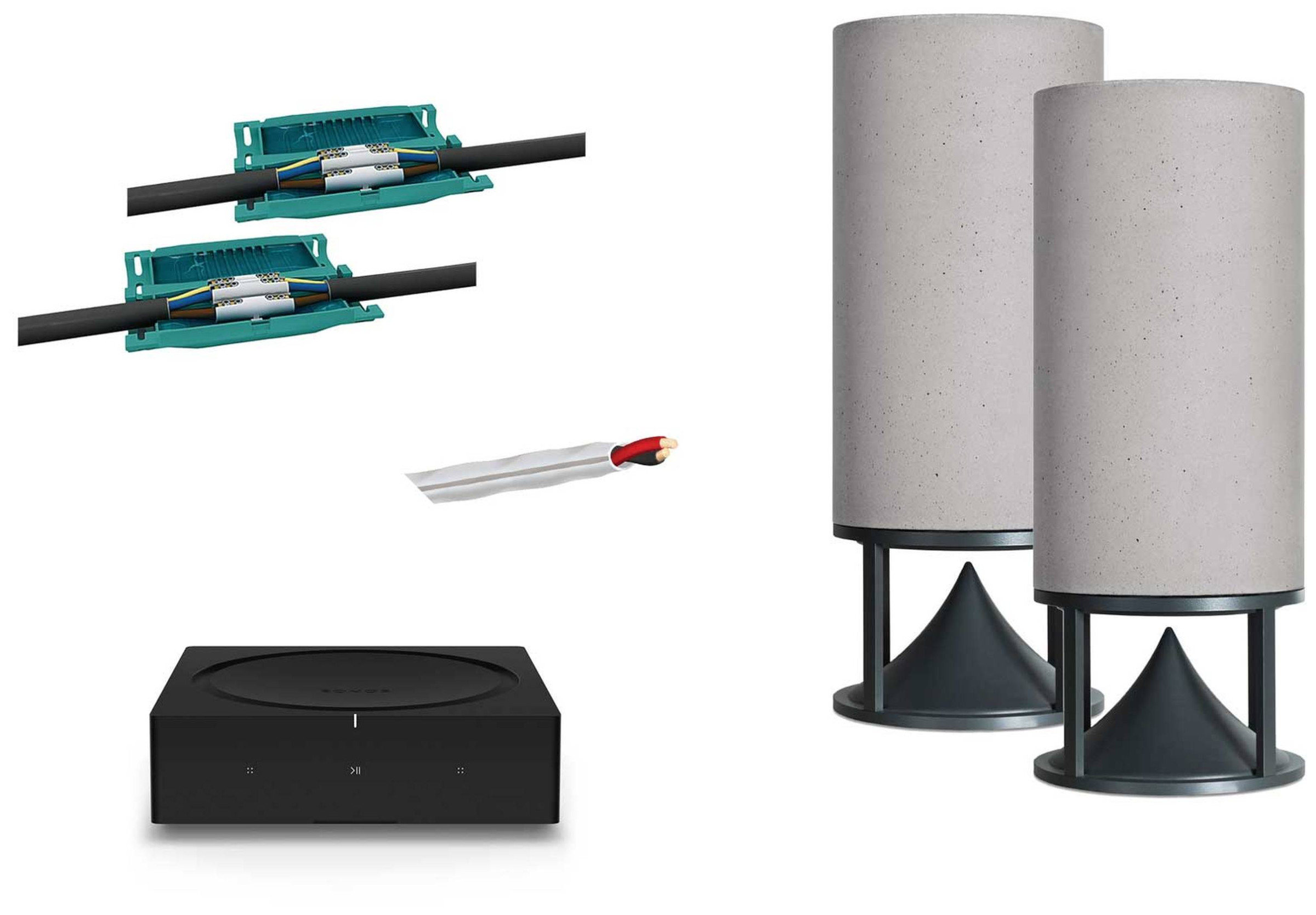 Auditorium Sonos Outdoor-Soundpaket Multiroom Verst+ Cylinder Tall 291520 - 1