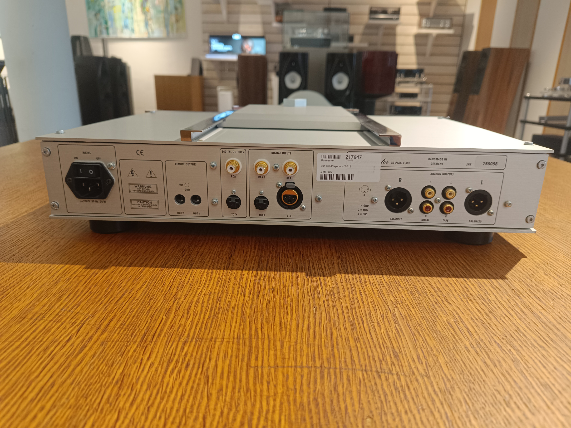 Auditorium Burmester 001 CD-Player aus '2012  217647 - 2