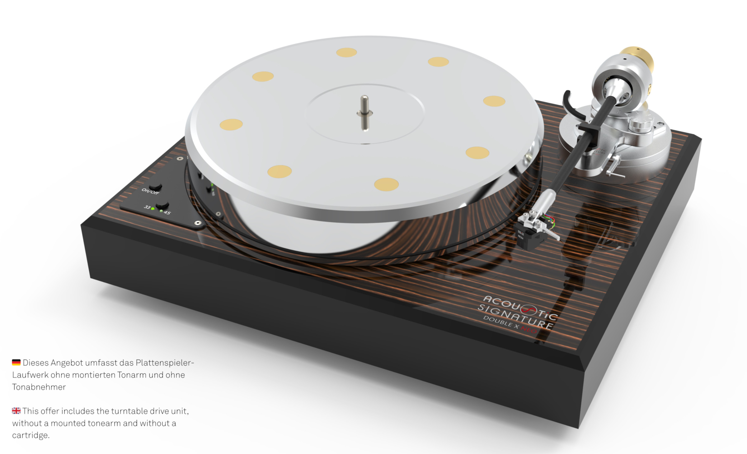 Auditorium Acoustic Signature Double X Neo Laufwerk 215170 - 1