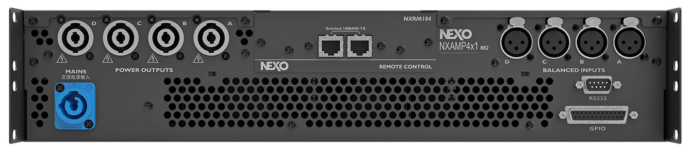 Auditorium Nexo NXAMP4X1MK2 Verstärker, 4x1300W 285811 - 2