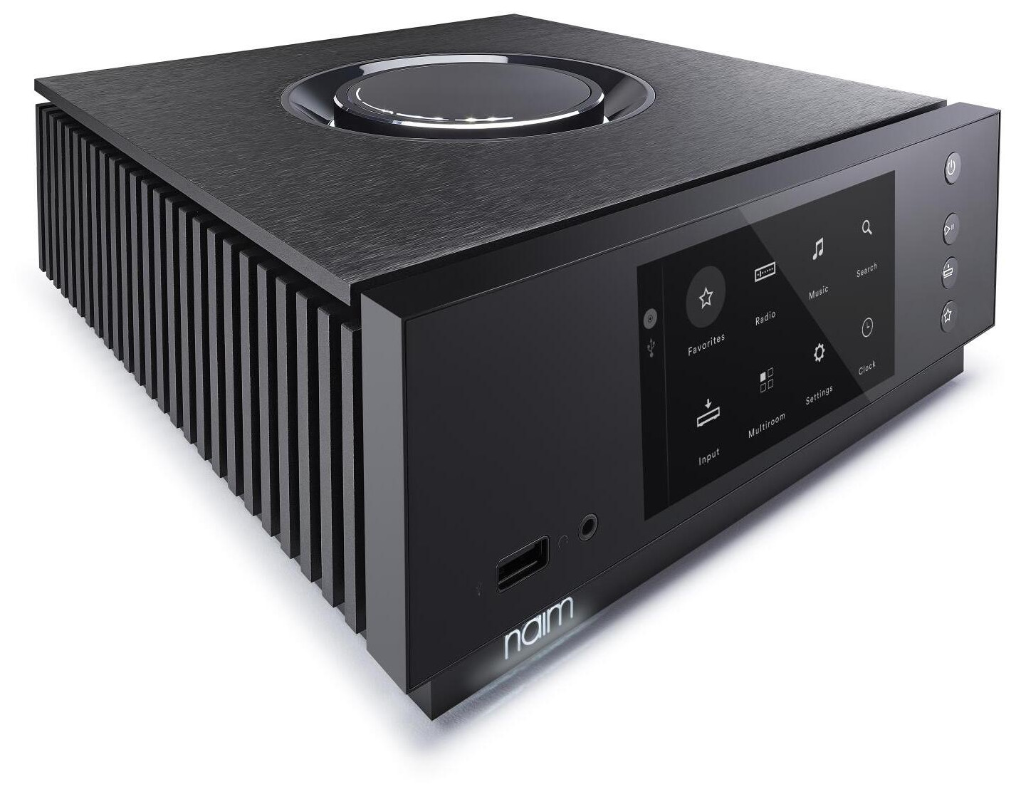 Auditorium Naim Uniti Atom All-in-one-Player Schwarz 285794 - 2