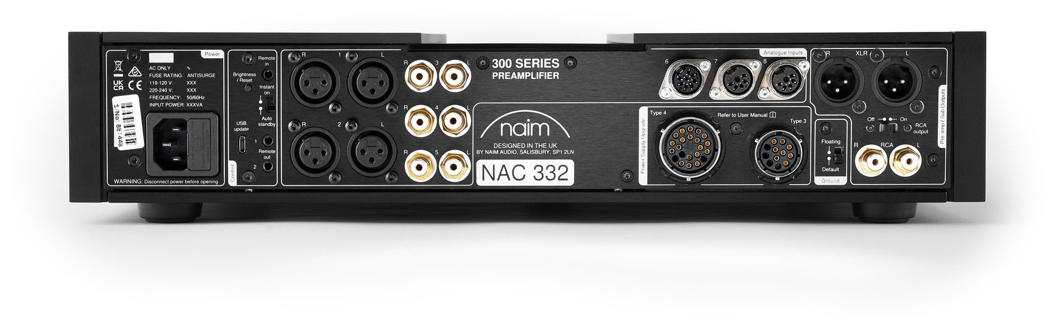 Auditorium Naim NAC 332 Vorverstärker 299766 - 5
