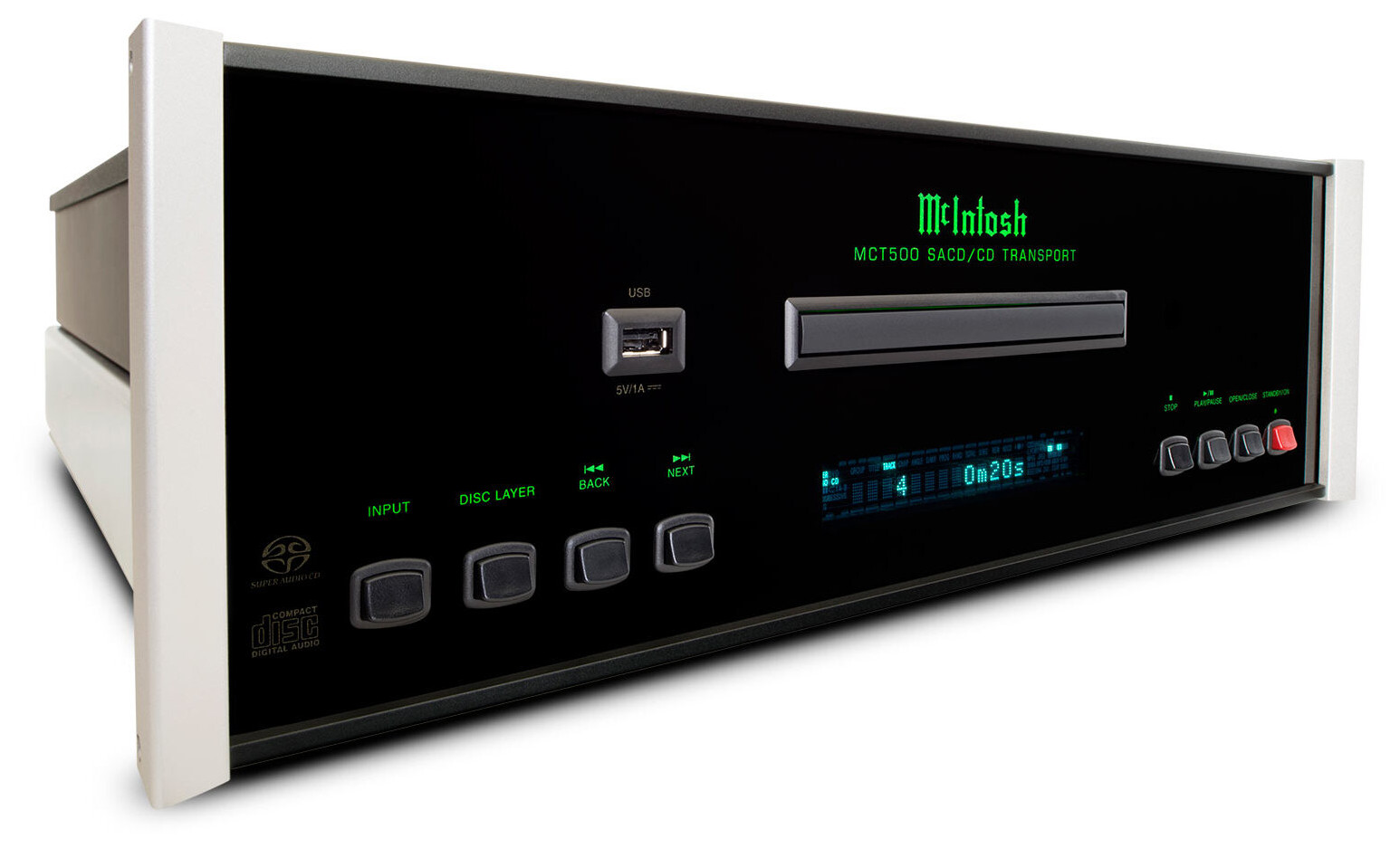 Auditorium McIntosh MCT500 AC SACD/CD Transport 292492 - 2