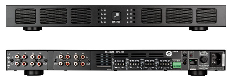 Auditorium Sonance Sonamp DSP 8-130 MKII 8 Kanal Verstärker 19Zoll DSP 207816 - 1