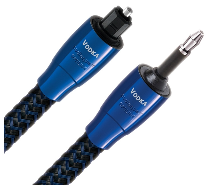 Auditorium Audioquest Vodka OptiLink Mini Toslink-Toslink Konnektor 261561 - 1