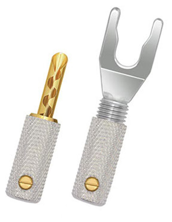 Auditorium Wireworld Cable Banana Stecker mit Hülse Uni-Term (8 Stück) 294761 - 1