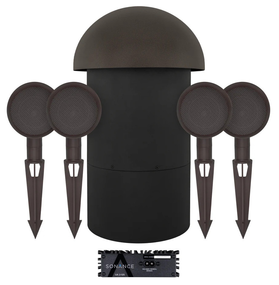 Auditorium Sonance Patio 4.1 Outdoor Speaker- System inkl. Endstufe UA2-125 216448 - 1