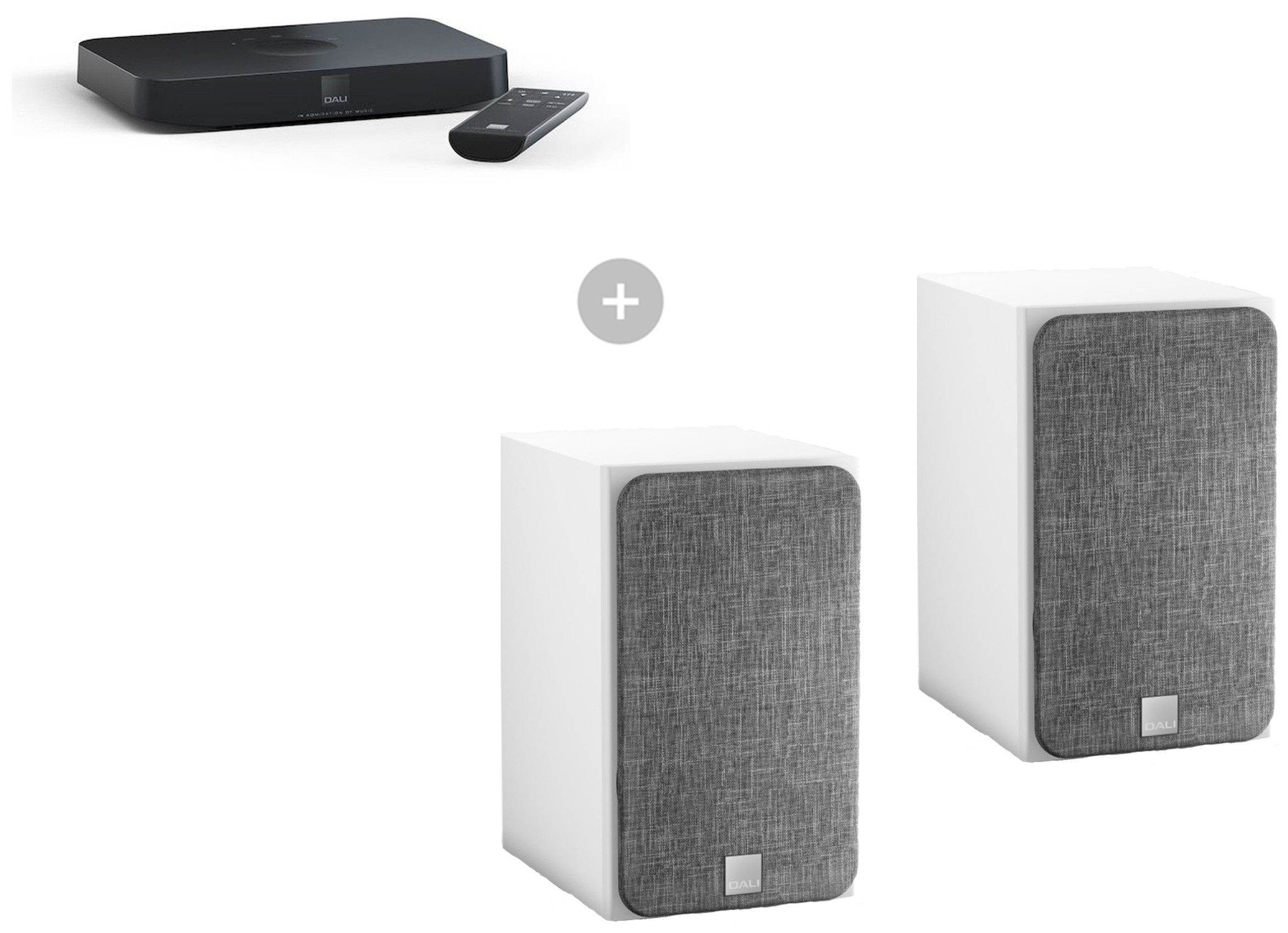 Auditorium Dali Oberon 1C + SOUND HUB COMPACT  201655 - 1