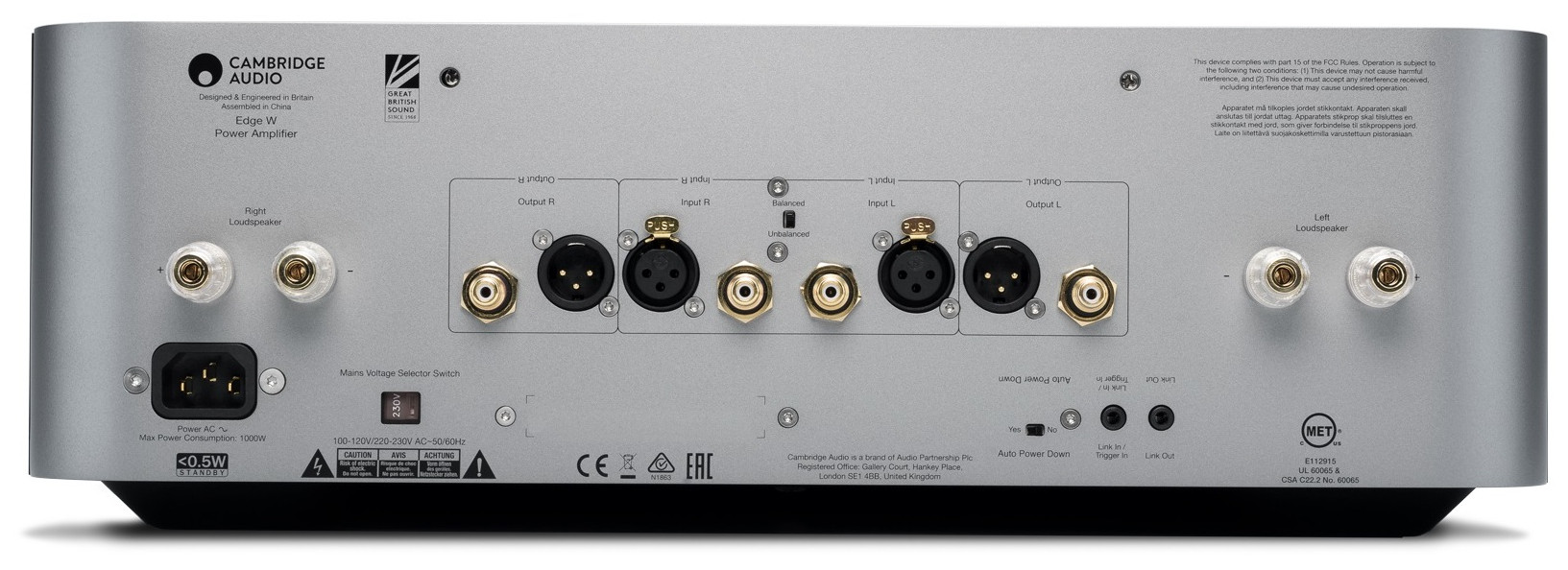 Auditorium Cambridge Audio Edge W Premium Endstufe 283625 - 2