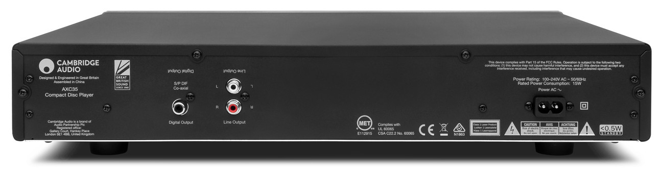 Auditorium Cambridge Audio AXC35 CD Player 286359 - 2
