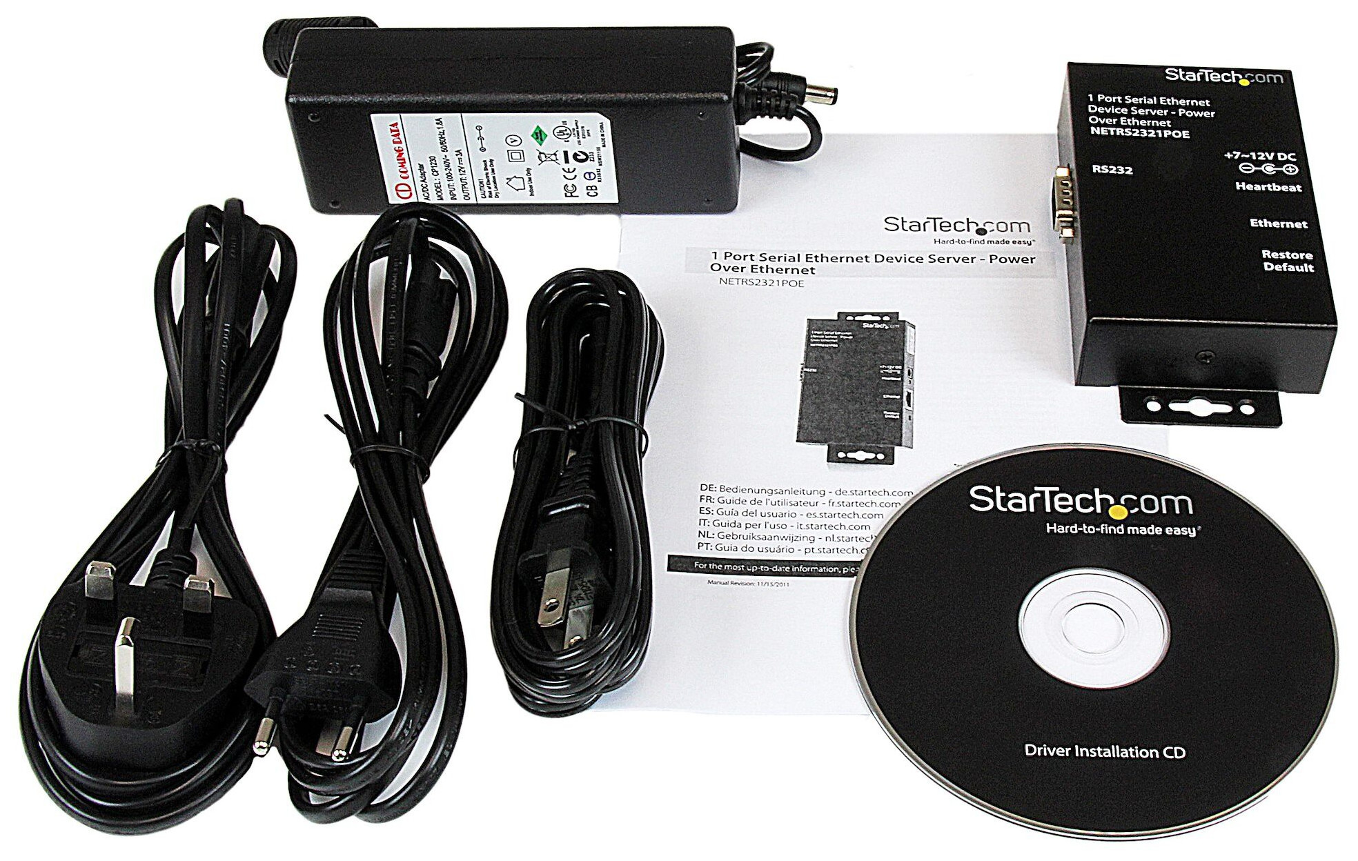 Auditorium Diverse StarTech 1-Port RS-232 Server  281377 - 5 Auditorium Diverse StarTech 1-Port RS-232 Server  281377 - 5