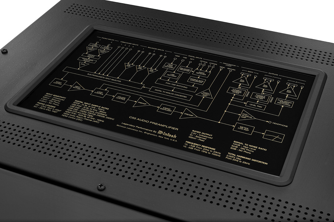 Auditorium McIntosh C55 AC Solid-State- Vorverstärker 204239 - 7