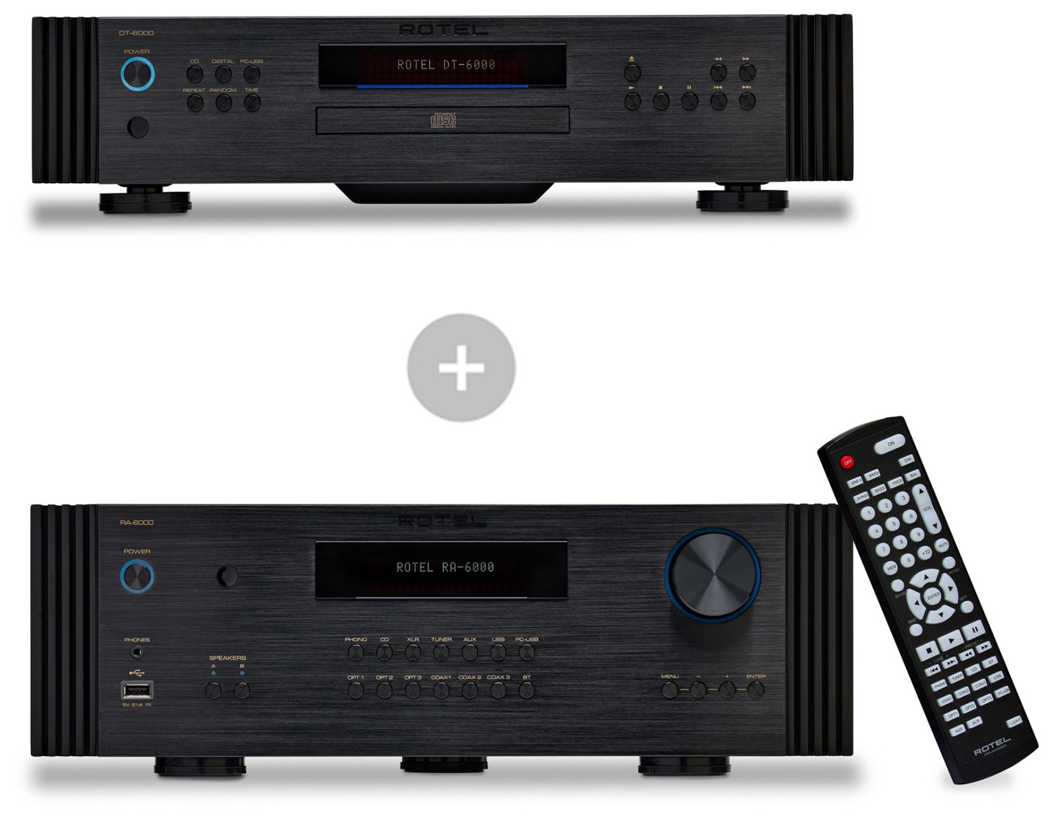 Auditorium Rotel RA 6000 + DT 6000 Stereo-Paket 295801 - 1