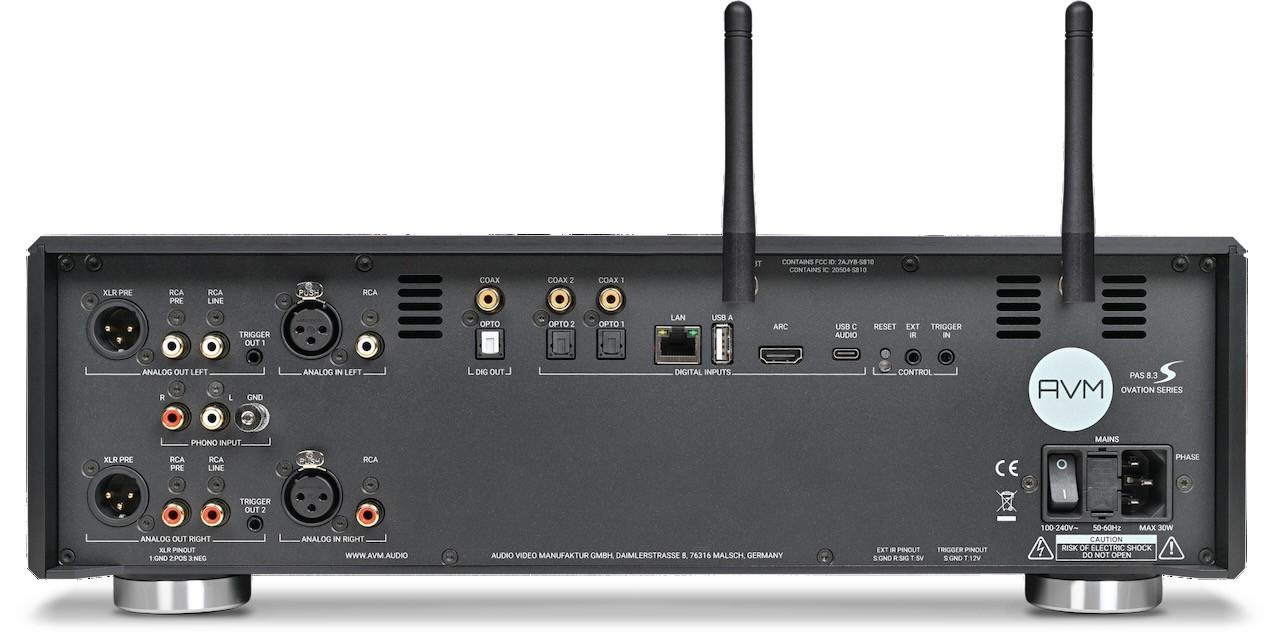 Auditorium AVM  PAS 8.3 S Vorverstärker  215712 - 4