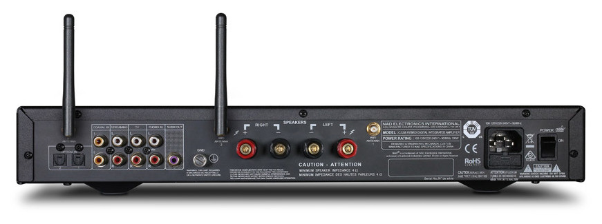 Auditorium NAD C 338 Vollverstärker Graphit 278989 - 3