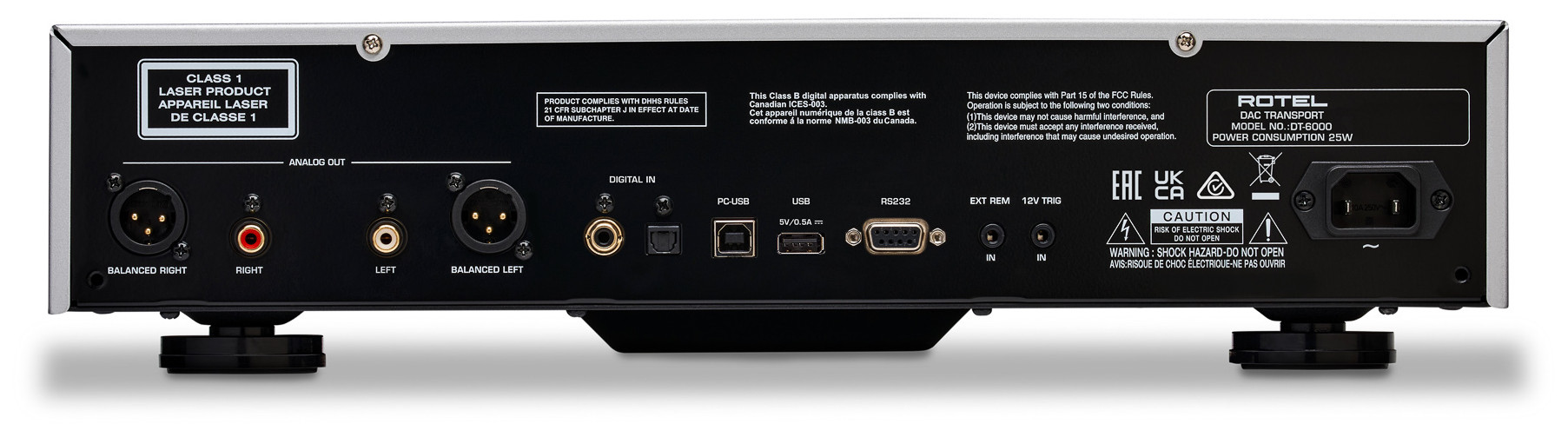 Auditorium Rotel DT 6000 D/A-Wandler mit CD Laufwerk 295567 - 4