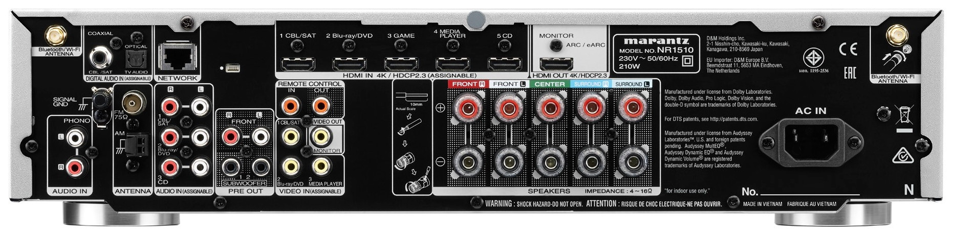 Auditorium Marantz NR 1510/N1SG  286238 - 4