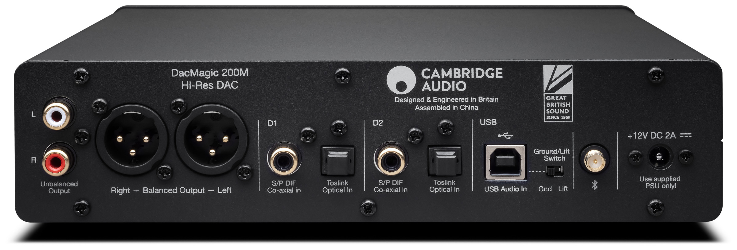 Auditorium Cambridge Audio DACMAGIC 200M Digital Analog Wandler Black Edition 202223 - 6