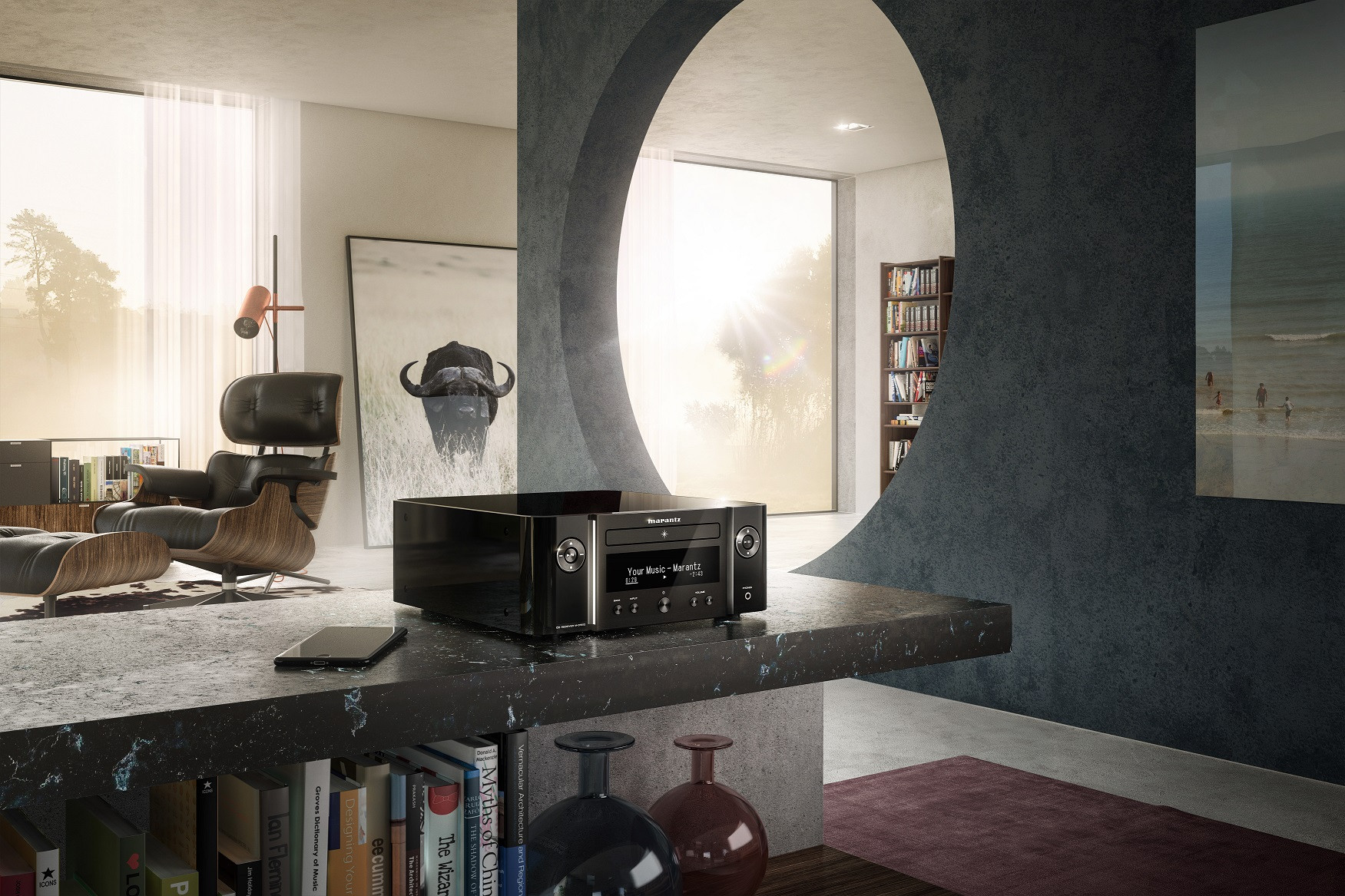 Auditorium Marantz M-CR612 Melody X Netzwerk CD-Receiver 285447 - 6 Auditorium Marantz M-CR612 Melody X Netzwerk CD-Receiver 285447 - 6