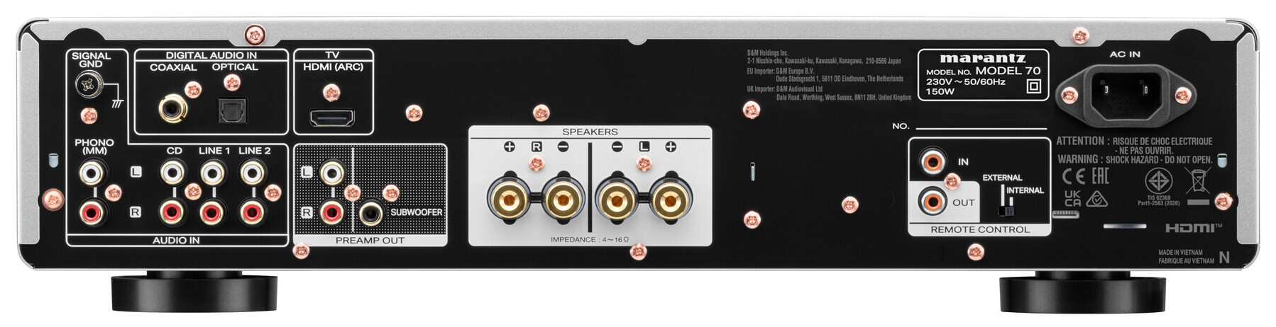 Auditorium Marantz MODEL 70 Vollverstärker  217427 - 3