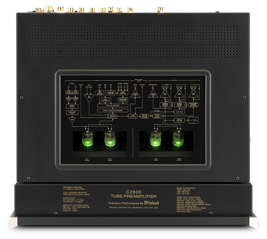 Auditorium McIntosh C2800 AC Röhrenvorverstärker  204240 - 5