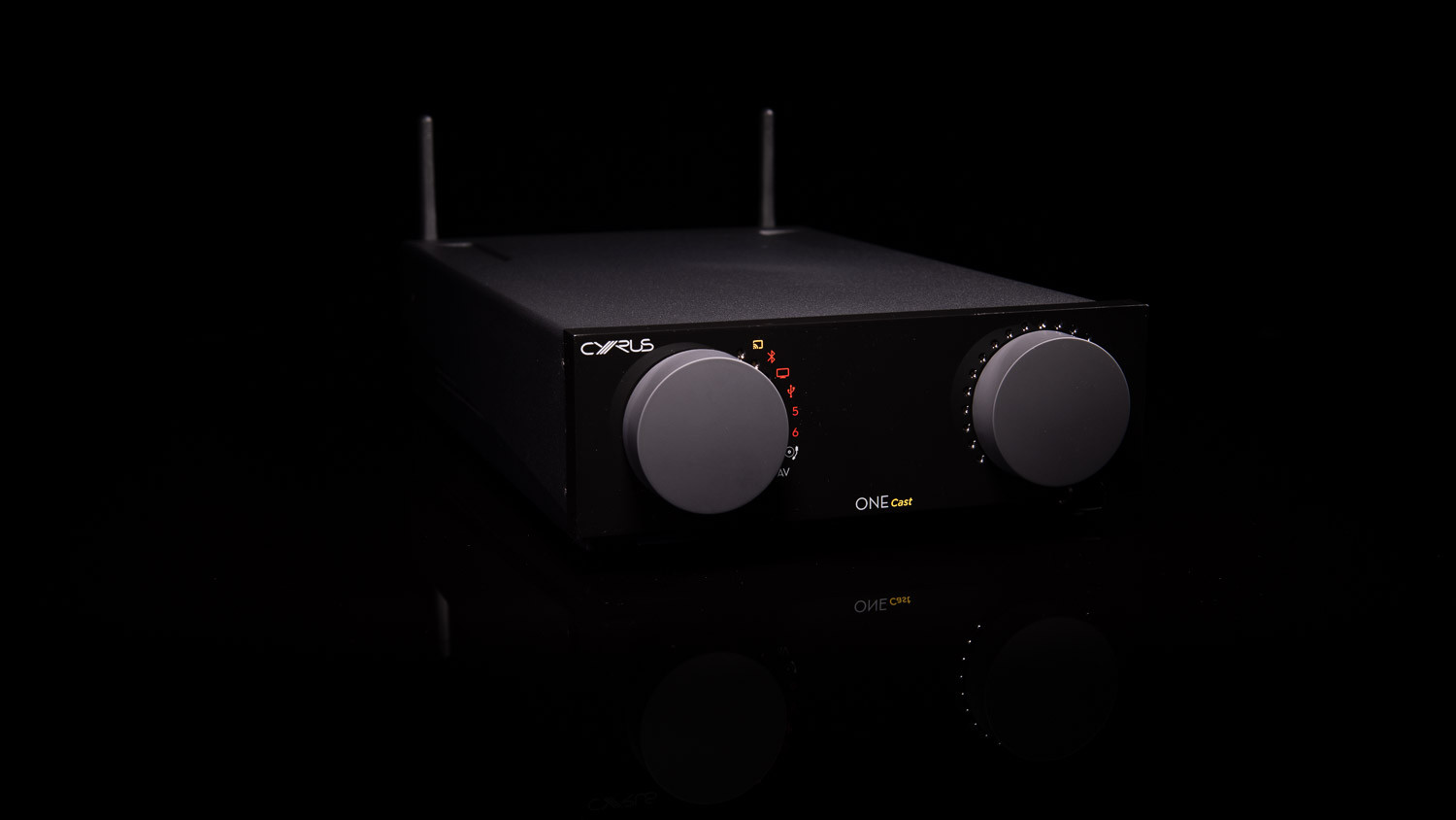 Auditorium Cyrus One Cast Streaming-Verstärker Schwarz 287225 - 4