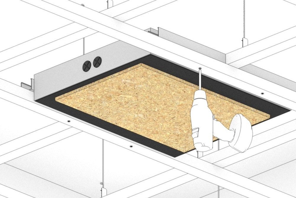 Auditorium b-system dryboxx invisible für Sonance IS8 & IS10W 208092 - 3