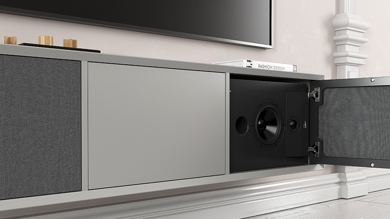 Auditorium Lyngdorf Audio CS-2 Einbaulautsprecher schwarz matt 298281 - 7