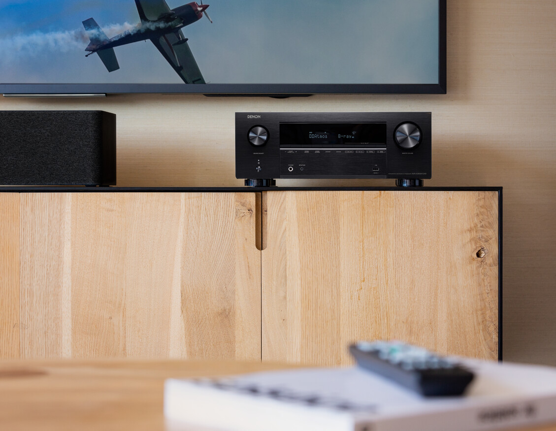 Auditorium Denon AVR-X 2800H Surround-Receiver schwarz 296563 - 5