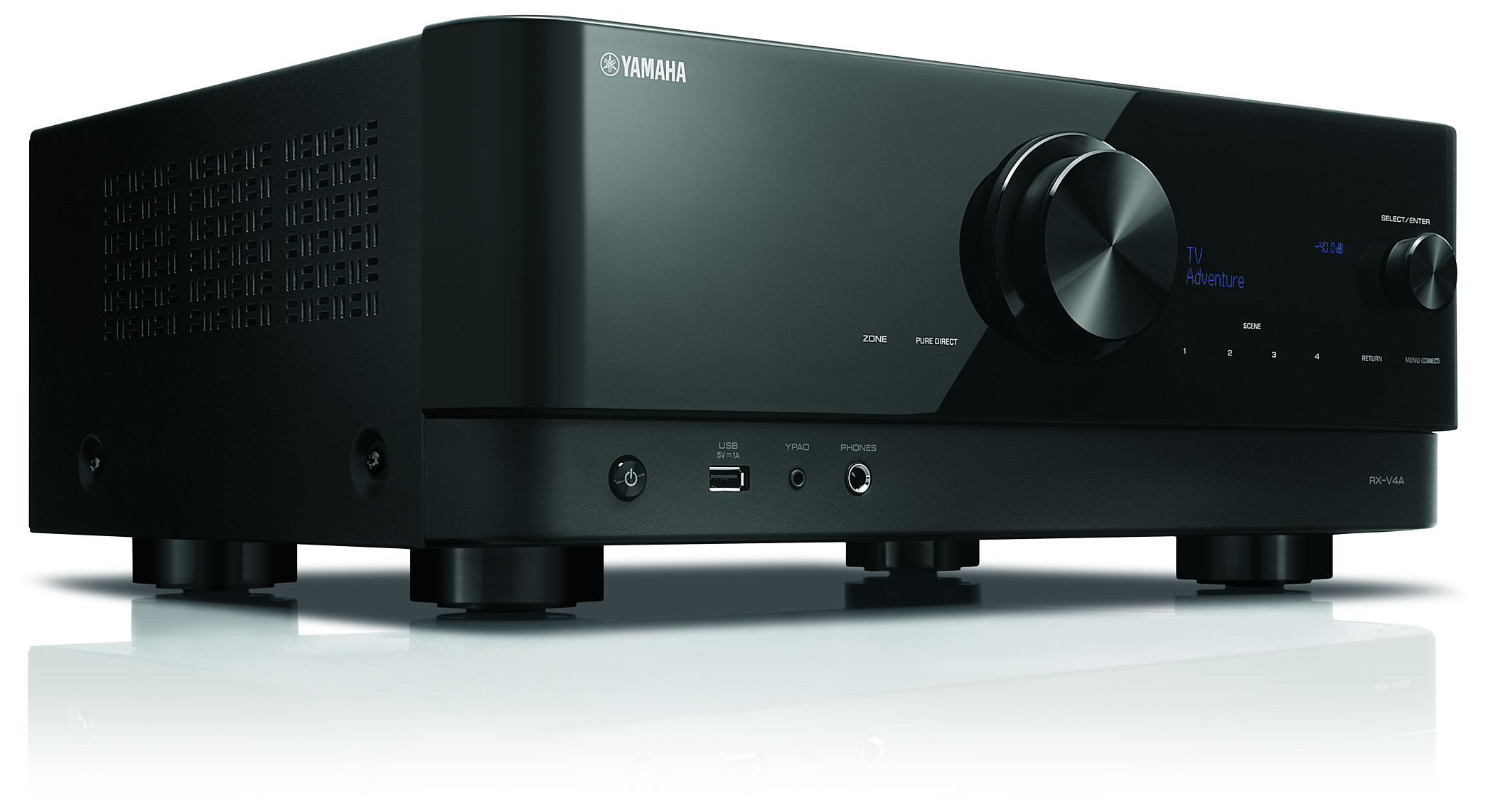 Auditorium Yamaha RX-V 4A AV-Receiver Schwarz 289370 - 1