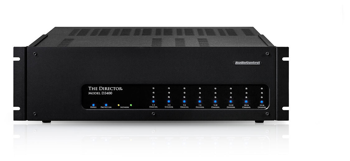Auditorium AudioControl The Director D3400 16 x 60W RMS an 8Ohm 268417 - 1 Auditorium AudioControl The Director D3400 16 x 60W RMS an 8Ohm 268417 - 1