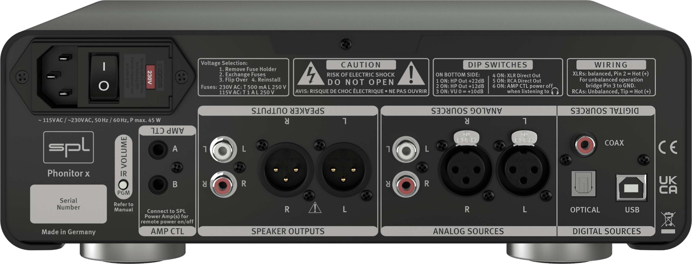 Auditorium SPL - Sound Performance Lab Phonitor x Kopfhörer- und Vorverstärker + DAC768xs 295984 - 2
