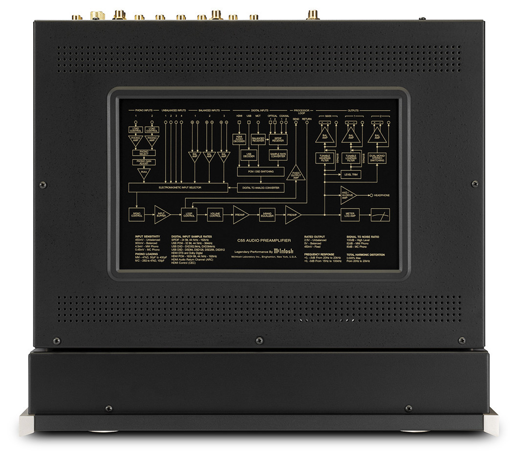 Auditorium McIntosh C55 AC Solid-State- Vorverstärker 204239 - 6 Auditorium McIntosh C55 AC Solid-State- Vorverstärker 204239 - 6