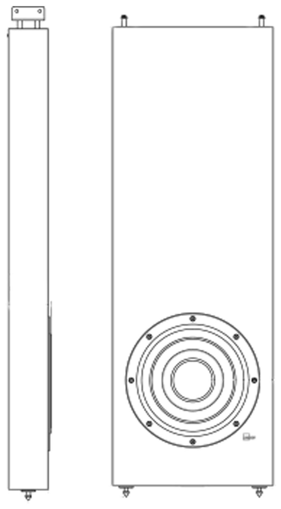 Auditorium Lyngdorf Audio DW-1 Passiver Einbau-Subwoofer 206546 - 4