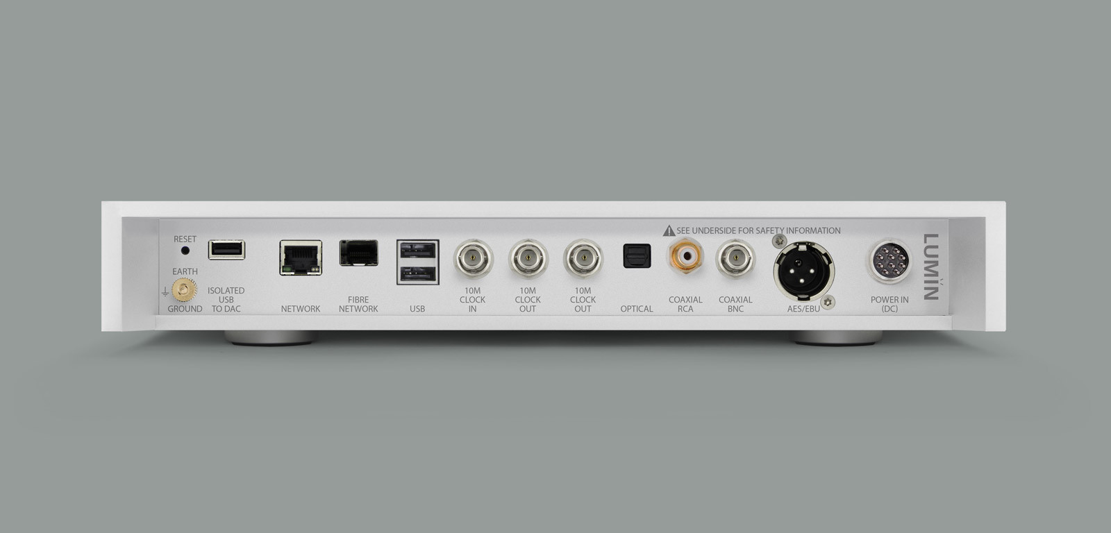 Auditorium Lumin U2X Streamer Transport mit externem Netzteil (ohne DAC) 210055 - 2