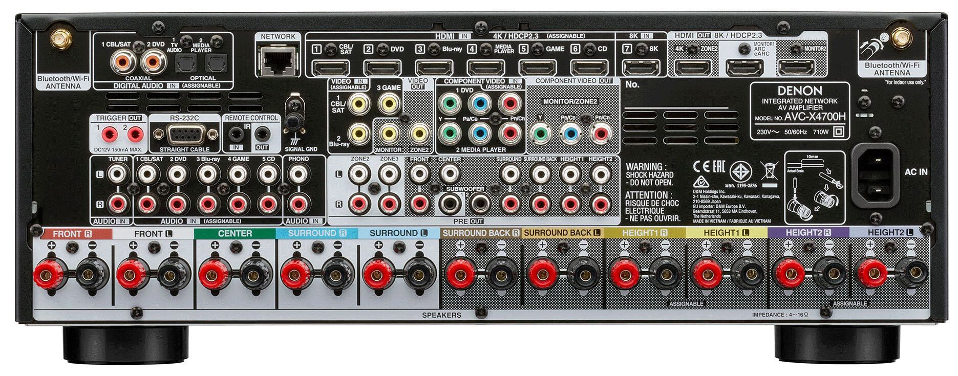 Auditorium Denon AVC-X4700H A/V-Receiver 288851 - 2