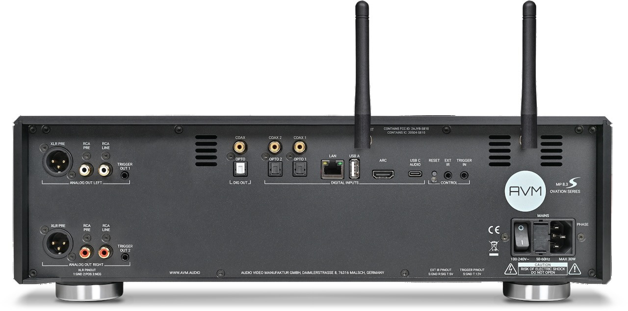 Auditorium AVM  MP 8.3 S Media-Player  215706 - 4