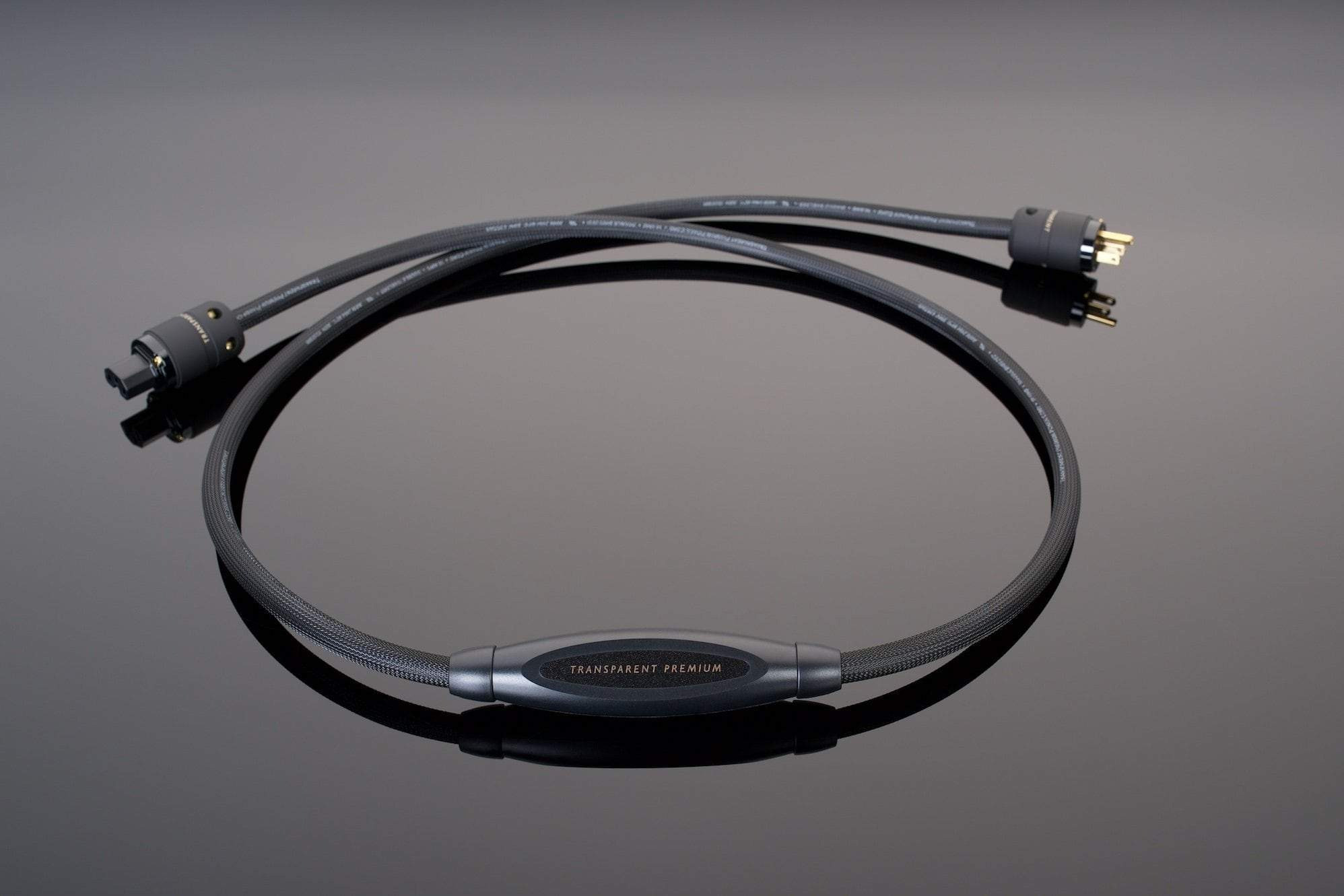 Auditorium Transparent Cable Premium Power Cord C15-Stecker 203938 - 1
