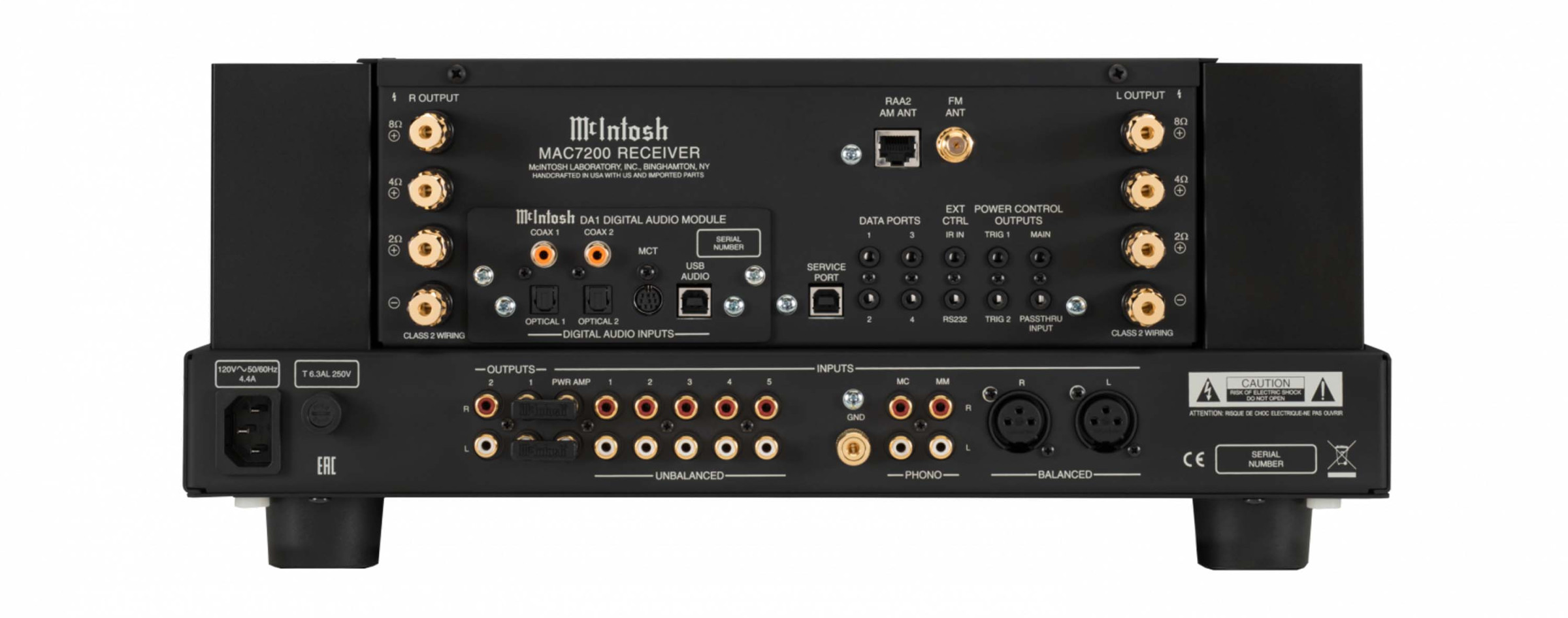 Auditorium McIntosh MAC7200 AC 2-Kanal Receiver 292884 - 3