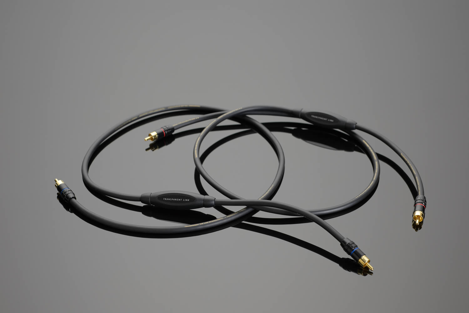 Auditorium Transparent Cable Link RCA Interconnect 280642 - 2