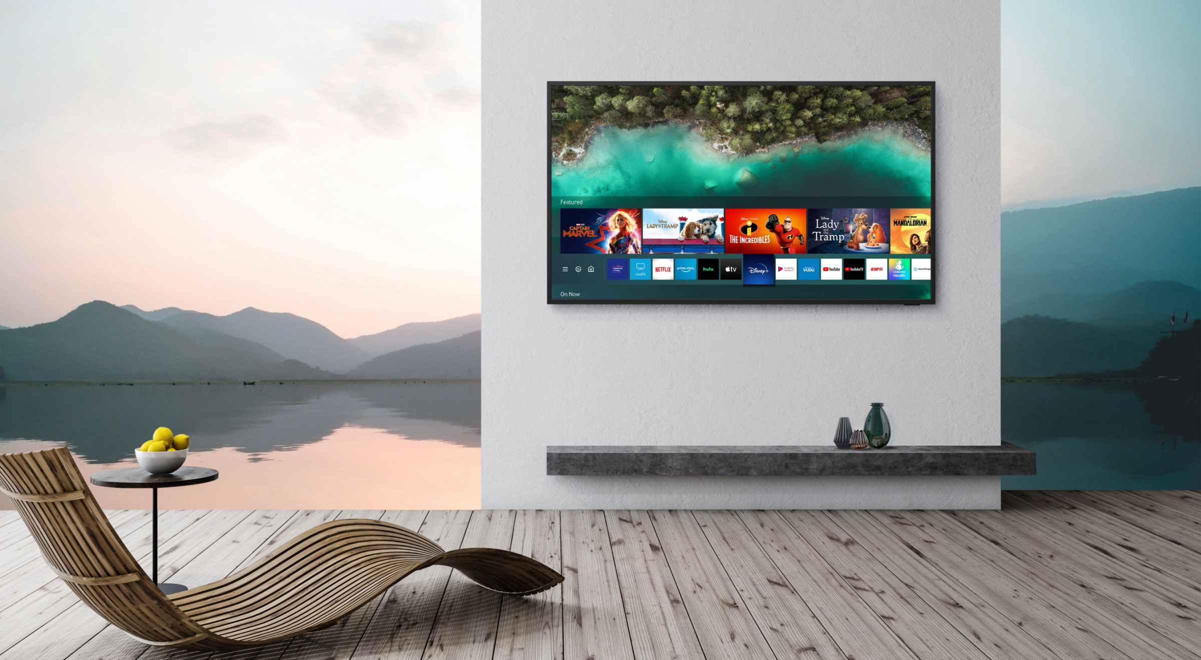 Auditorium Samsung GQ55LST7TGUXZG Outdoor TV 4K QLED HDR 4000 The Terrace 288640 - 6